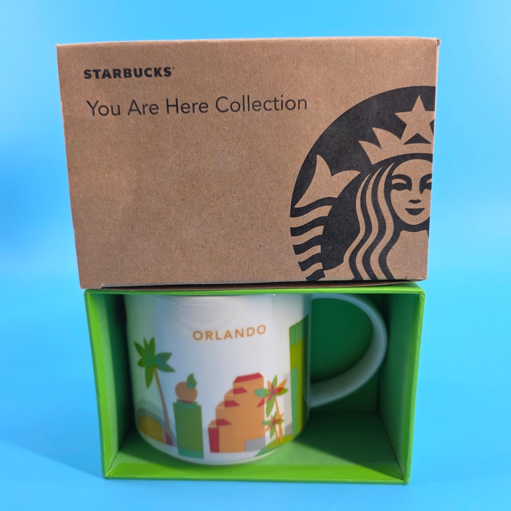 Starbucks You Are Here Collection Orlando Coffee Mug 14oz City Series with Box